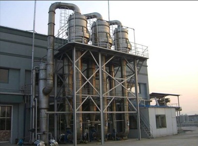 MVR rising film evaporator